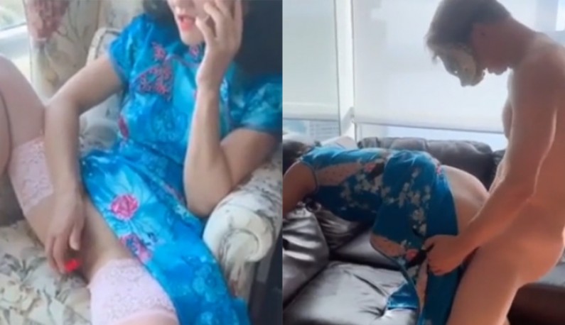 暗黑FUN一下-唯美人妻自慰不甘寂寞~還要打電話讓炮友知道!索性叫他快點來幹!